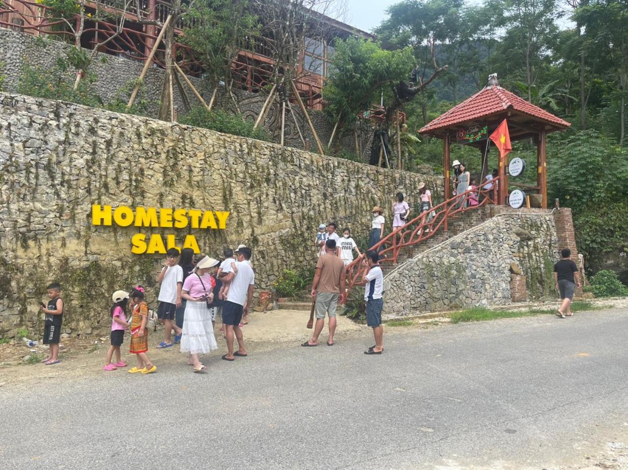 Pu Luong Sala Homestay Huong Ba Thuoc Ngoại thất bức ảnh