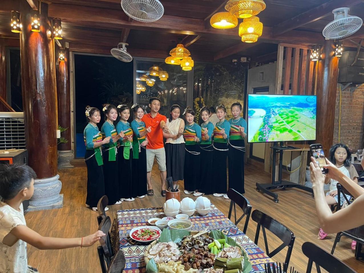 Pu Luong Sala Homestay Huong Ba Thuoc Ngoại thất bức ảnh
