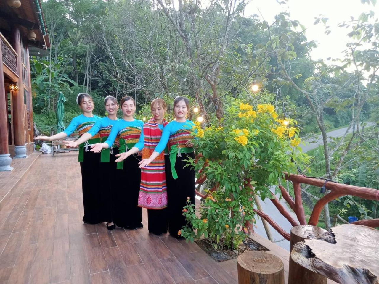 Pu Luong Sala Homestay Huong Ba Thuoc Ngoại thất bức ảnh